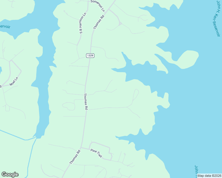 map of restaurants, bars, coffee shops, grocery stores, and more near 16 Kerr Lake Road in Henderson