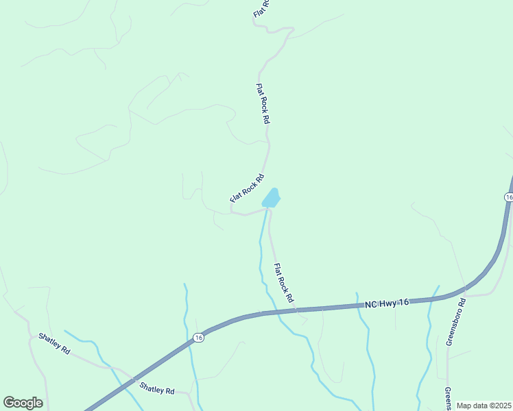 map of restaurants, bars, coffee shops, grocery stores, and more near 560 Flat Rock Road in Crumpler
