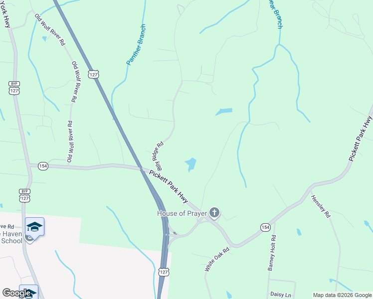 map of restaurants, bars, coffee shops, grocery stores, and more near 1215 Pickett Park Highway in Jamestown