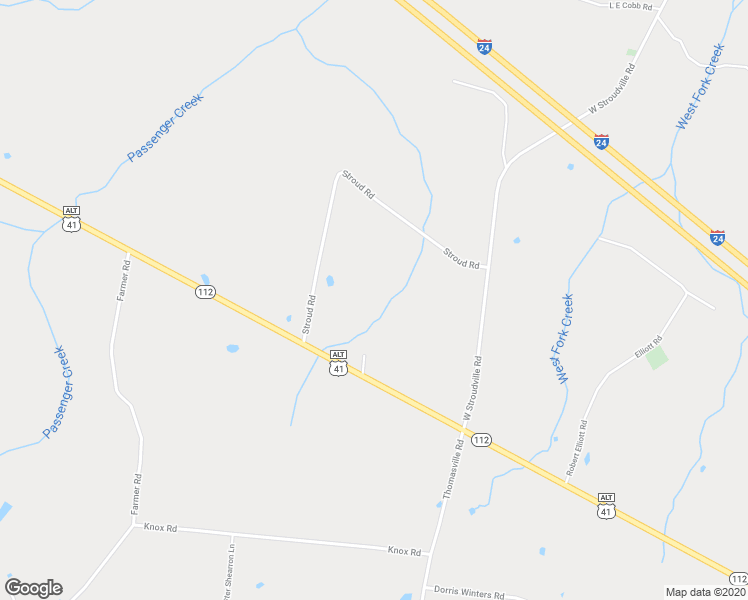 map of restaurants, bars, coffee shops, grocery stores, and more near 350 Stroud Road in Cedar Hill