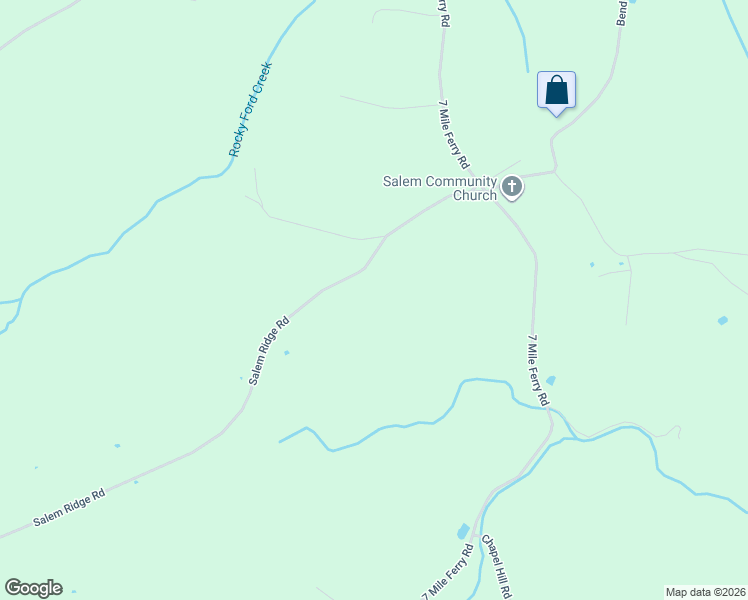 map of restaurants, bars, coffee shops, grocery stores, and more near 1000 Salem Ridge Road in Clarksville