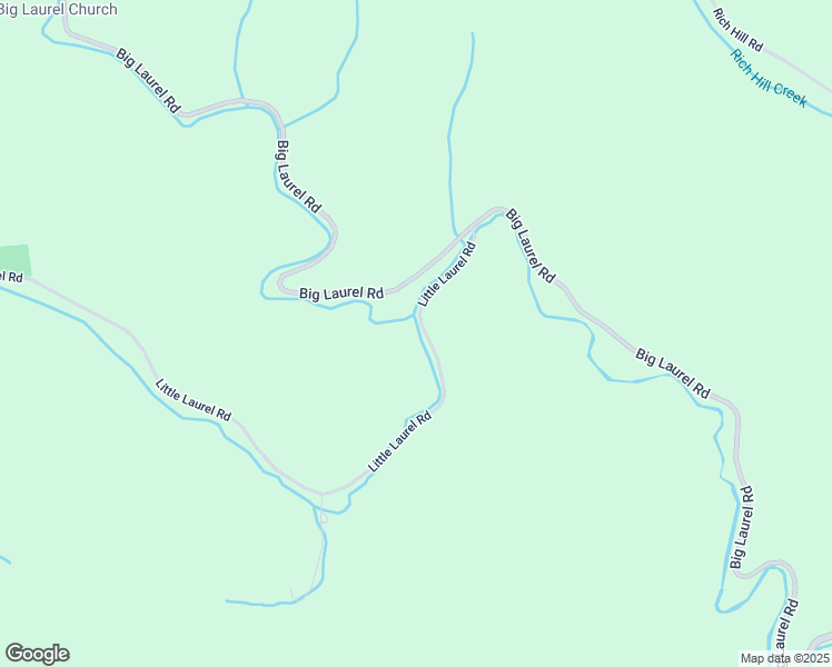 map of restaurants, bars, coffee shops, grocery stores, and more near 330 Little Laurel Road in Creston