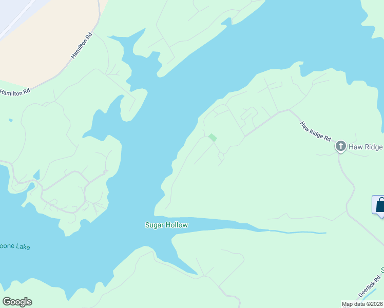 map of restaurants, bars, coffee shops, grocery stores, and more near 1030-1050 Haw Ridge Road in Piney Flats