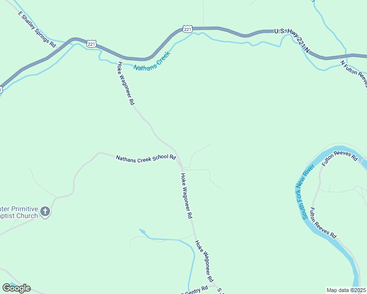 map of restaurants, bars, coffee shops, grocery stores, and more near 745 Hoke Wagoner Road in Crumpler