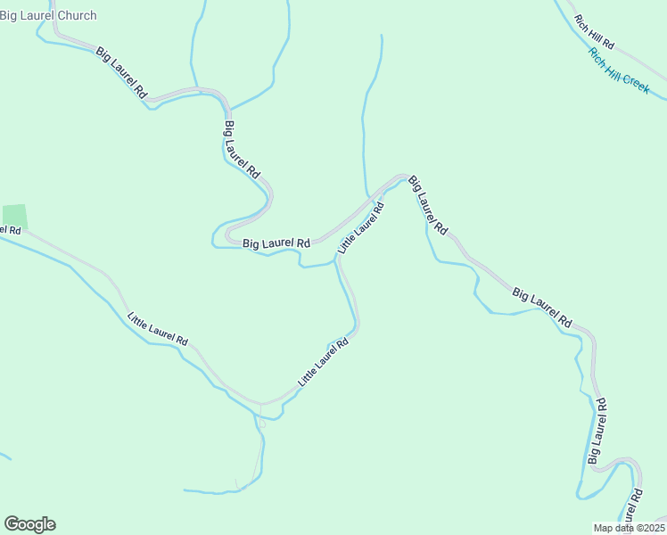 map of restaurants, bars, coffee shops, grocery stores, and more near 330 Little Laurel Road in Creston