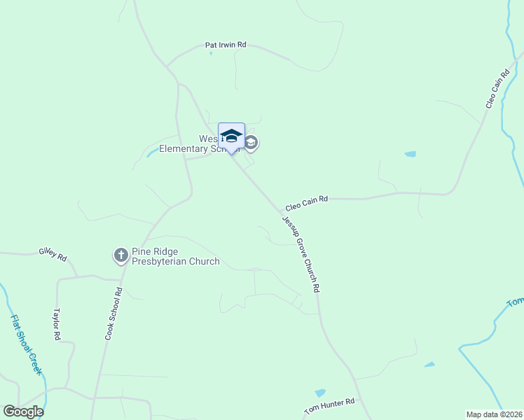 map of restaurants, bars, coffee shops, grocery stores, and more near 360 Jessup Grove Church Road in Pilot Mountain