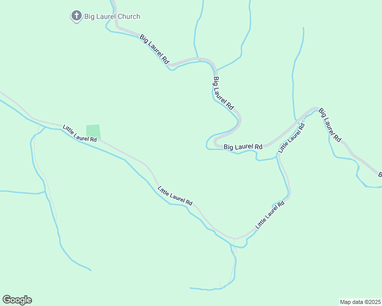 map of restaurants, bars, coffee shops, grocery stores, and more near 1062 Little Laurel Road in Creston