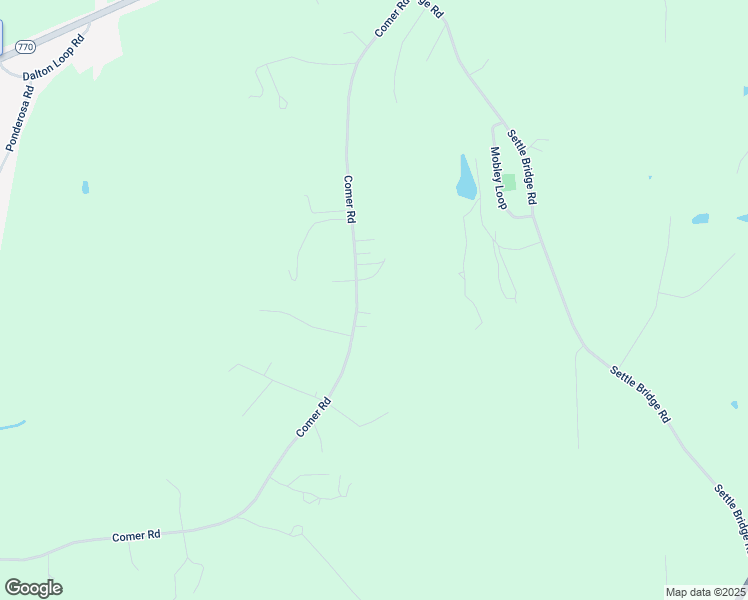 map of restaurants, bars, coffee shops, grocery stores, and more near 491 Comer Road in Stoneville