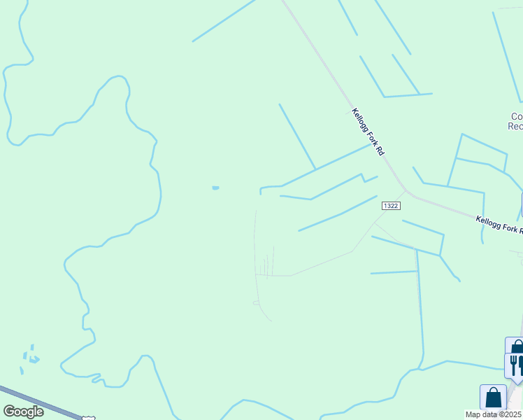 map of restaurants, bars, coffee shops, grocery stores, and more near 165 Lassiter Lane in Sunbury