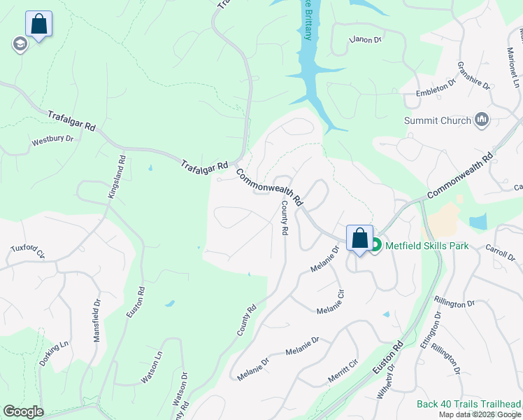 map of restaurants, bars, coffee shops, grocery stores, and more near 4 Dillow Circle in Bella Vista