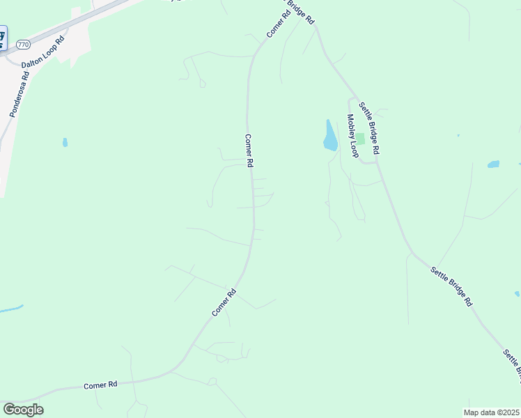 map of restaurants, bars, coffee shops, grocery stores, and more near 491 Comer Road in Stoneville
