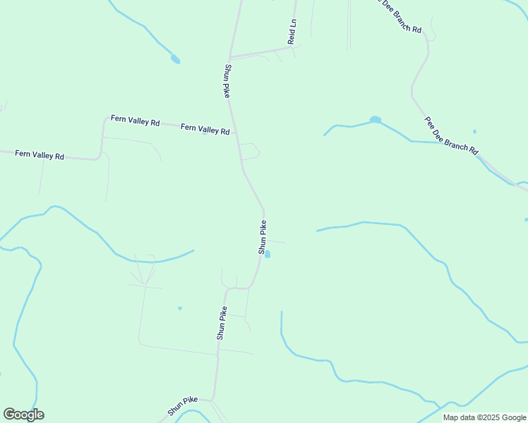 map of restaurants, bars, coffee shops, grocery stores, and more near 598-752 Shun Pike in Cottontown