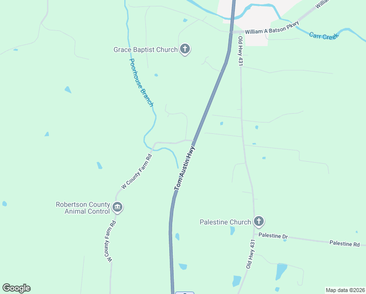 map of restaurants, bars, coffee shops, grocery stores, and more near 3031 West County Farm Road in Springfield