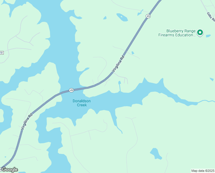 map of restaurants, bars, coffee shops, grocery stores, and more near 18 Sugar Bear Drive in Roxboro