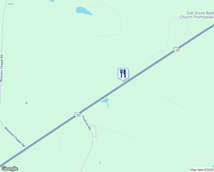 map of restaurants, bars, coffee shops, grocery stores, and more near 11706 U.S. 158 in Littleton