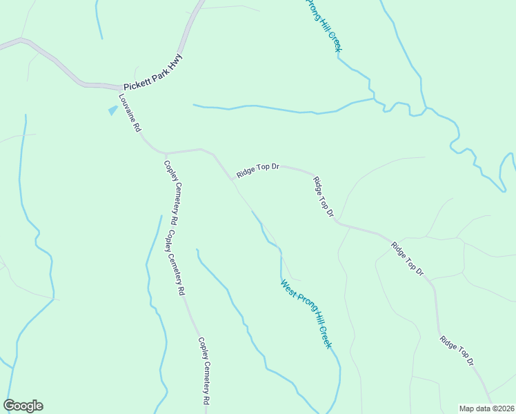 map of restaurants, bars, coffee shops, grocery stores, and more near 1225 Louvaine Road in Jamestown