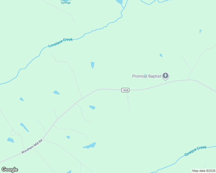 map of restaurants, bars, coffee shops, grocery stores, and more near 1713 Worsham Mill Road in Ruffin