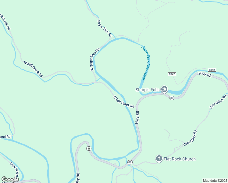 map of restaurants, bars, coffee shops, grocery stores, and more near 334 West Mill Creek Road in Warrensville