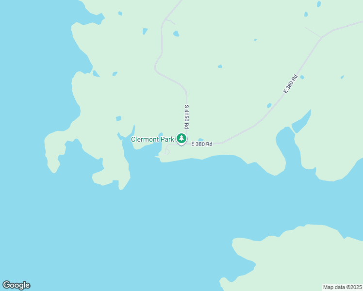 map of restaurants, bars, coffee shops, grocery stores, and more near 12321 East 380 Road in Claremore