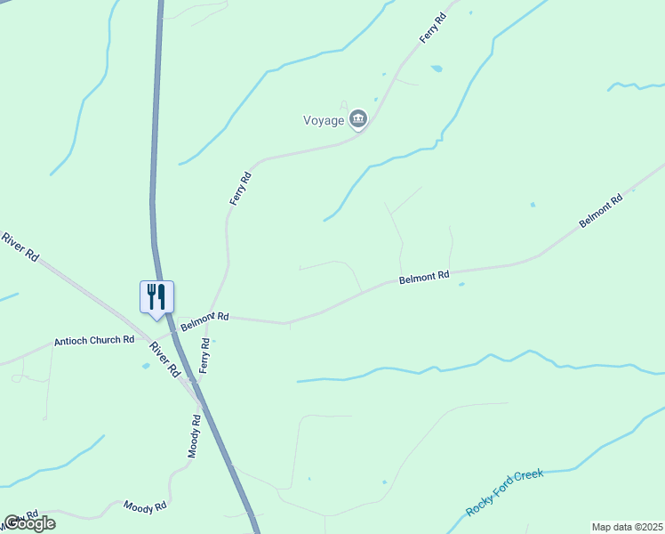 map of restaurants, bars, coffee shops, grocery stores, and more near 2276 Yeager Drive in Clarksville