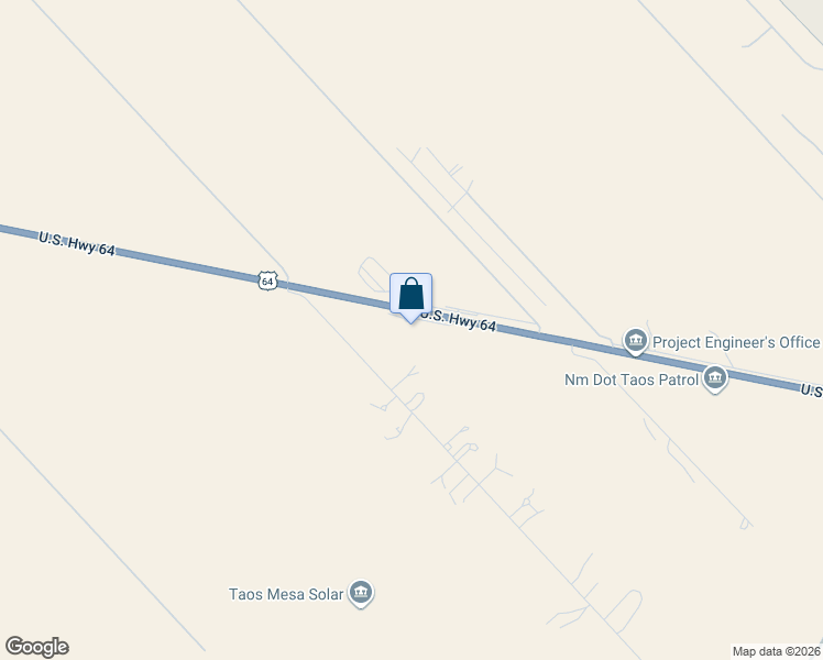 map of restaurants, bars, coffee shops, grocery stores, and more near 24822 U.S. 64 in El Prado