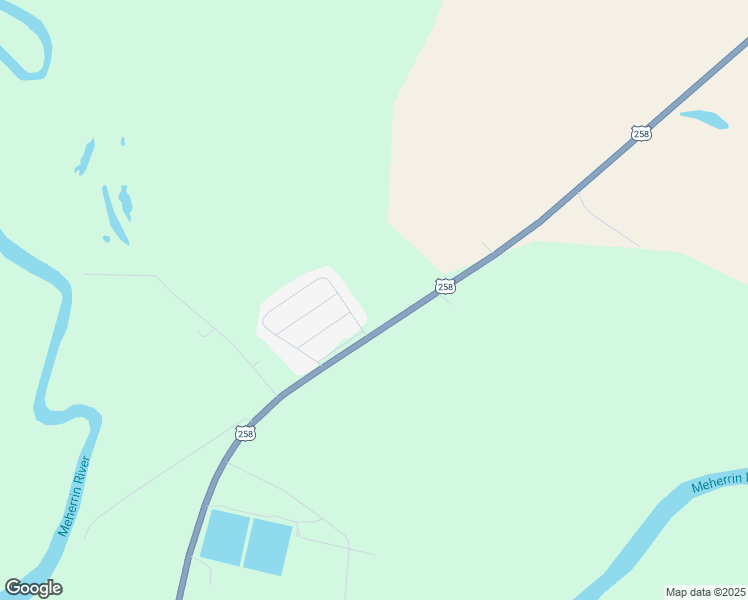 map of restaurants, bars, coffee shops, grocery stores, and more near 253 U.S. 258 in Como