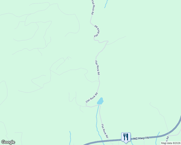 map of restaurants, bars, coffee shops, grocery stores, and more near 1103-1133 Flat Rock Road in Crumpler