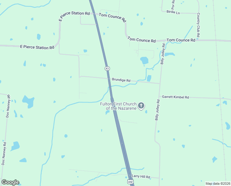 map of restaurants, bars, coffee shops, grocery stores, and more near 4128 U.S. 45E in South Fulton