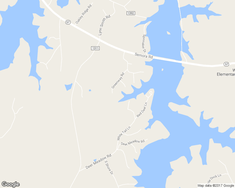 map of restaurants, bars, coffee shops, grocery stores, and more near 383 Greenway Drive in Semora