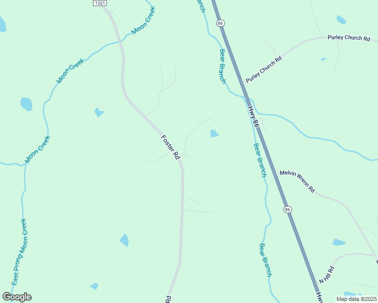 map of restaurants, bars, coffee shops, grocery stores, and more near 76 Gunns Place in Yanceyville