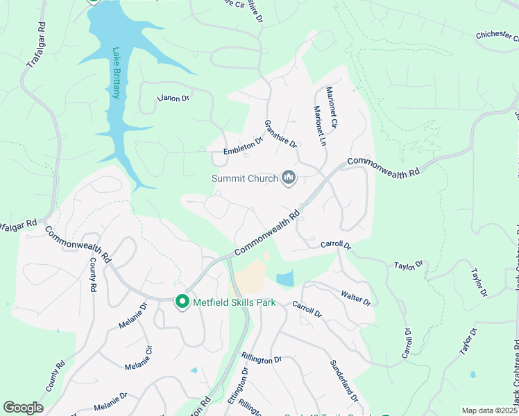 map of restaurants, bars, coffee shops, grocery stores, and more near 2 Pawle Circle in Bella Vista