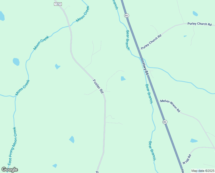 map of restaurants, bars, coffee shops, grocery stores, and more near 76 Gunns Place in Yanceyville