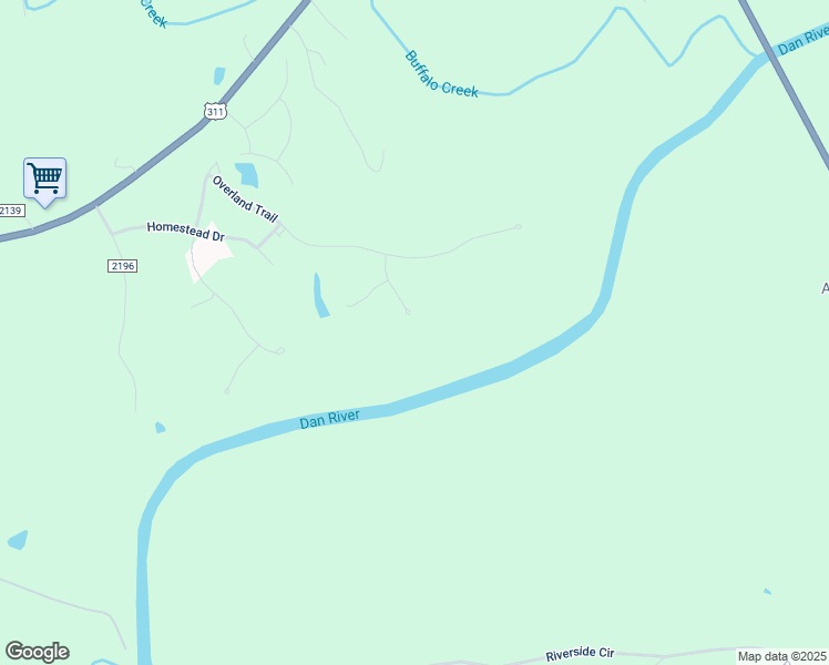 map of restaurants, bars, coffee shops, grocery stores, and more near 182 Quarterhorse Lane in Stoneville