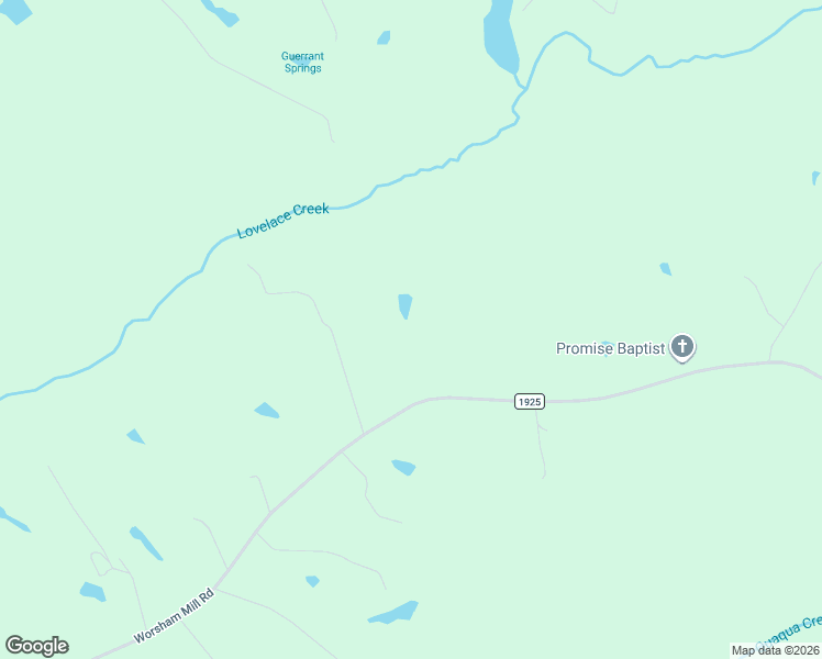 map of restaurants, bars, coffee shops, grocery stores, and more near 1713 Worsham Mill Road in Ruffin