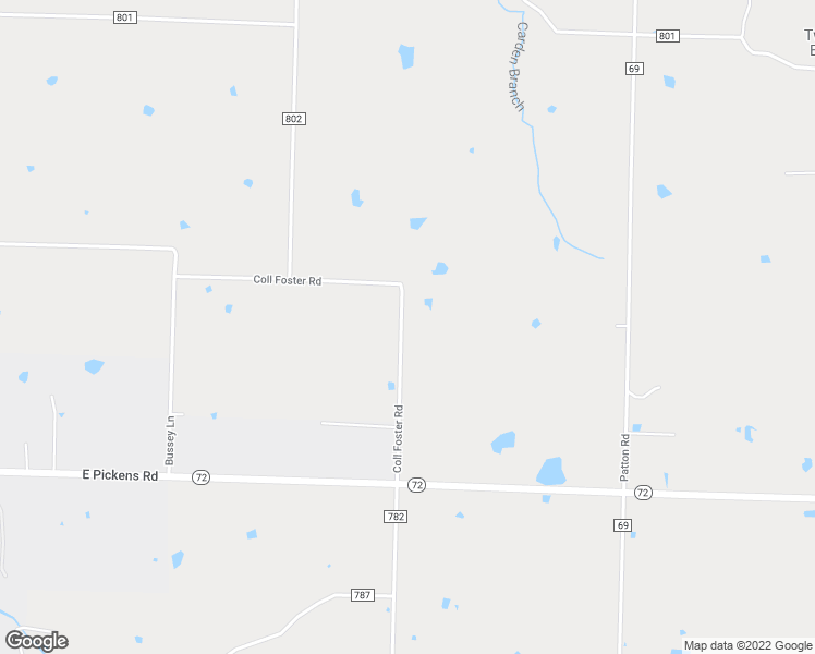map of restaurants, bars, coffee shops, grocery stores, and more near 15394 Guthrie Road in Pea Ridge