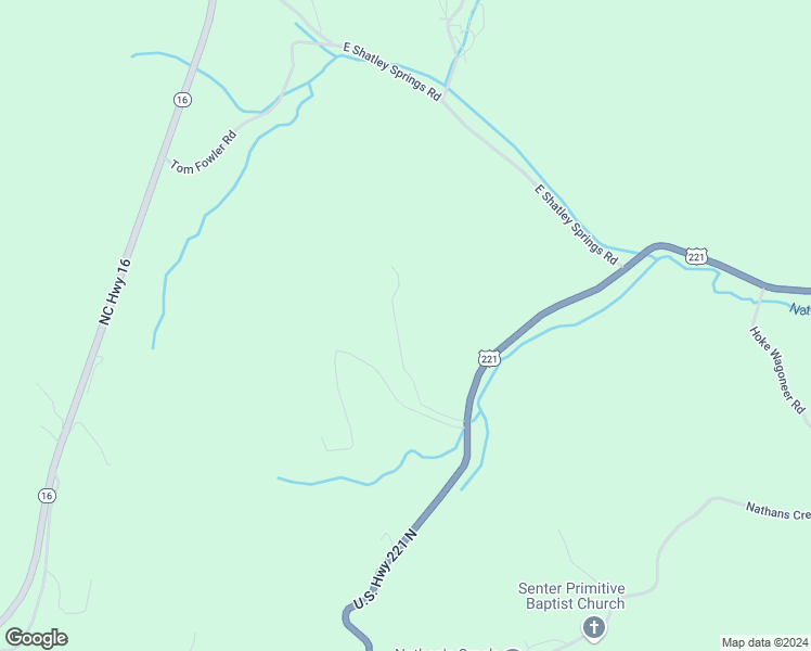 map of restaurants, bars, coffee shops, grocery stores, and more near 7097 U.S. Highway 221 North in Crumpler
