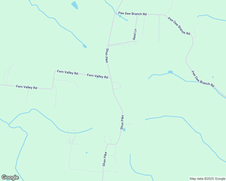 map of restaurants, bars, coffee shops, grocery stores, and more near 598 Shun Pike in Cottontown