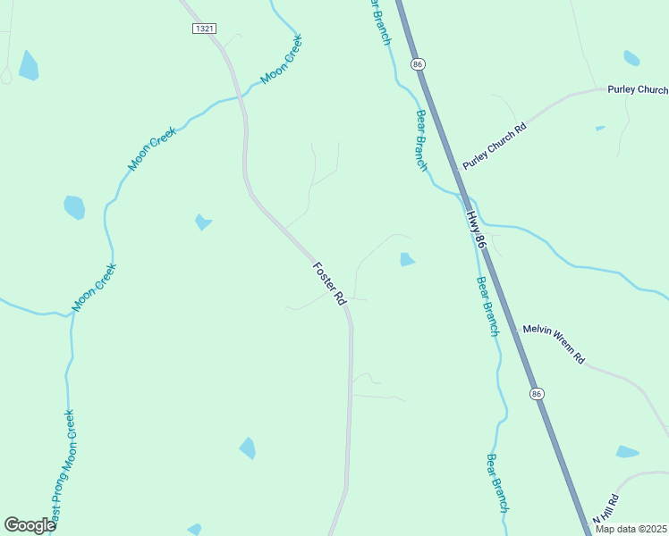 map of restaurants, bars, coffee shops, grocery stores, and more near 3627 Foster Rd in Yanceyville