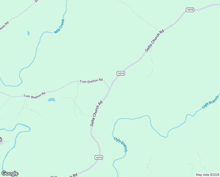 map of restaurants, bars, coffee shops, grocery stores, and more near 1001 Tom Shelton Road in Sandy Ridge