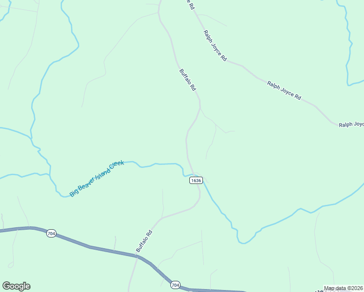 map of restaurants, bars, coffee shops, grocery stores, and more near 2072 Buffalo Road in Sandy Ridge