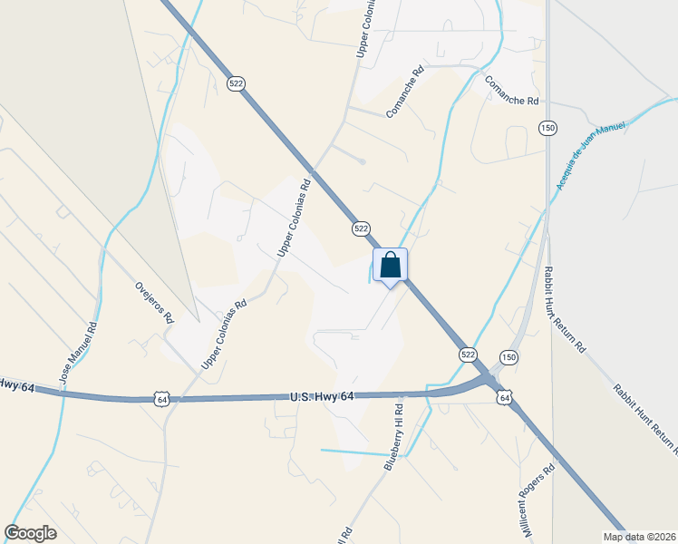 map of restaurants, bars, coffee shops, grocery stores, and more near 1 Santo Nino Road in El Prado