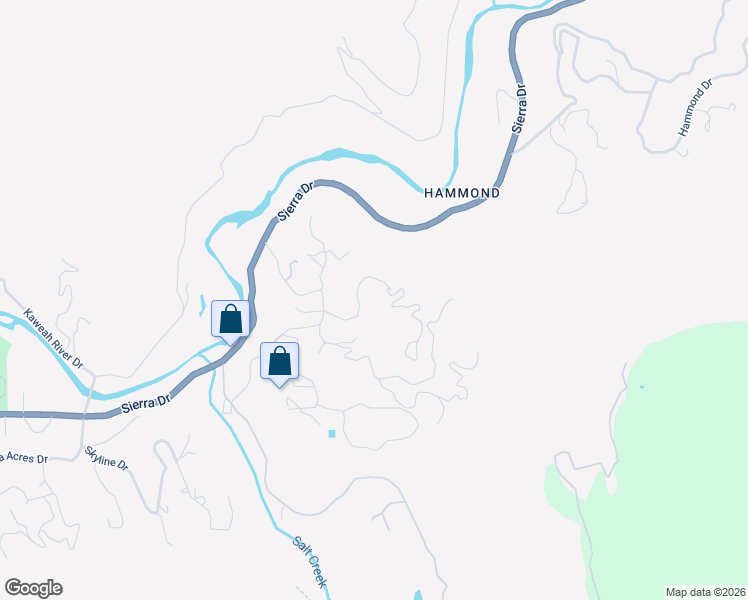 map of restaurants, bars, coffee shops, grocery stores, and more near 44277 Noel Drive in Three Rivers