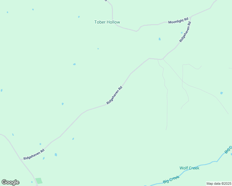 map of restaurants, bars, coffee shops, grocery stores, and more near Ridge Haven Road in Mammoth Spring