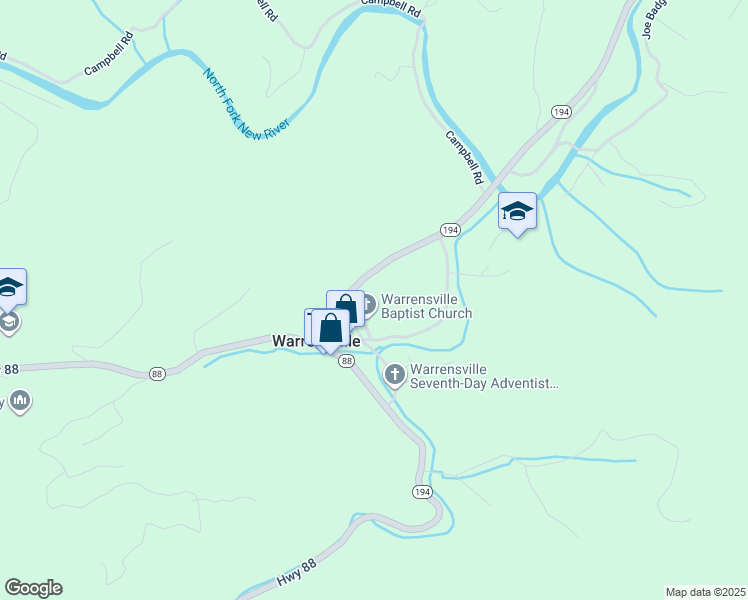 map of restaurants, bars, coffee shops, grocery stores, and more near 145 Village View in Warrensville