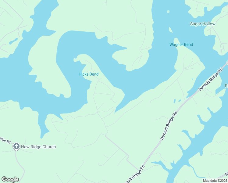 map of restaurants, bars, coffee shops, grocery stores, and more near 460 Hideaway Farm Road in Piney Flats