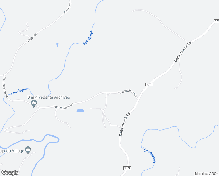 map of restaurants, bars, coffee shops, grocery stores, and more near 1001-1223 State Road 1647 in Sandy Ridge