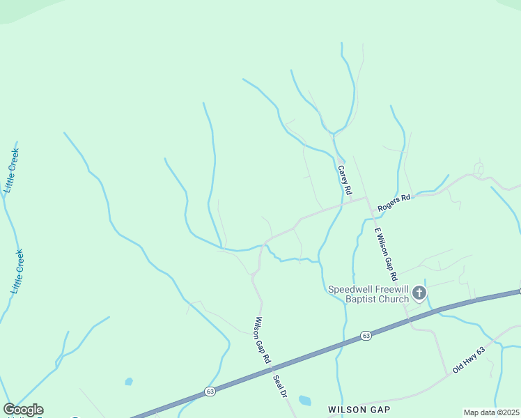 map of restaurants, bars, coffee shops, grocery stores, and more near 512 Wilson Gap Rd in Claiborne