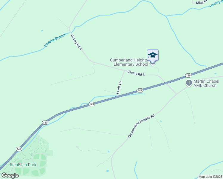 map of restaurants, bars, coffee shops, grocery stores, and more near 2130 Lewis Lane in Clarksville