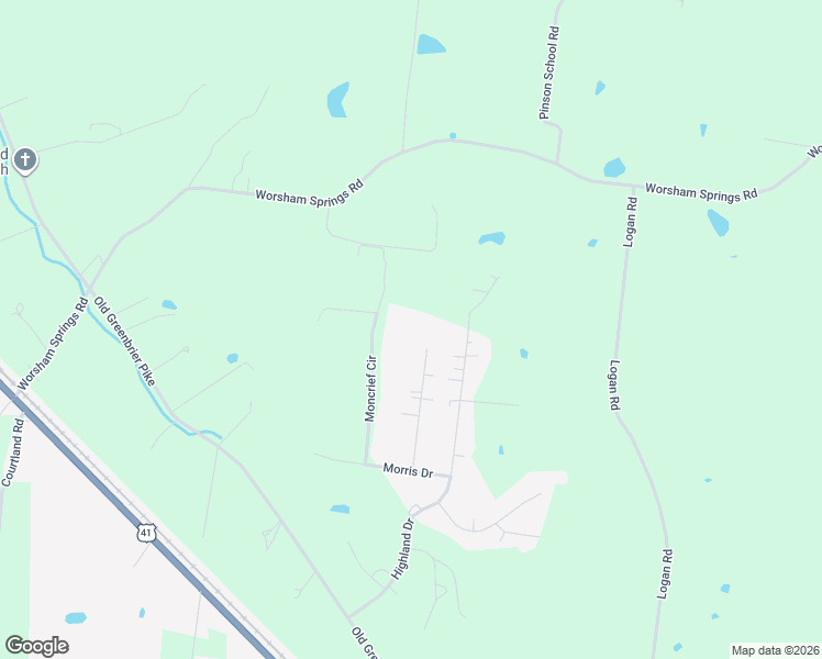 map of restaurants, bars, coffee shops, grocery stores, and more near 1002 Banks Drive in Greenbrier