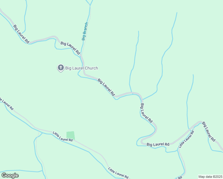 map of restaurants, bars, coffee shops, grocery stores, and more near 2842 Big Laurel Road in Creston